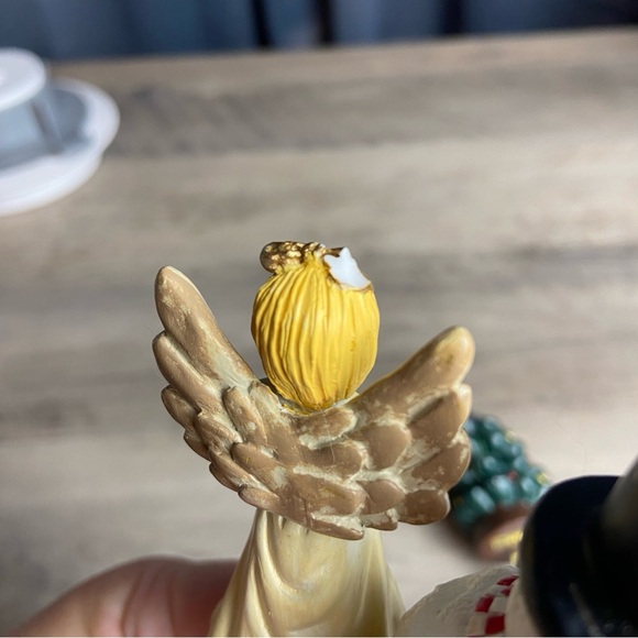 Holiday Figurine Individual Spreader Set of 3 - Angel, Snowman, & Christmas Tree - Picture 7 of 11